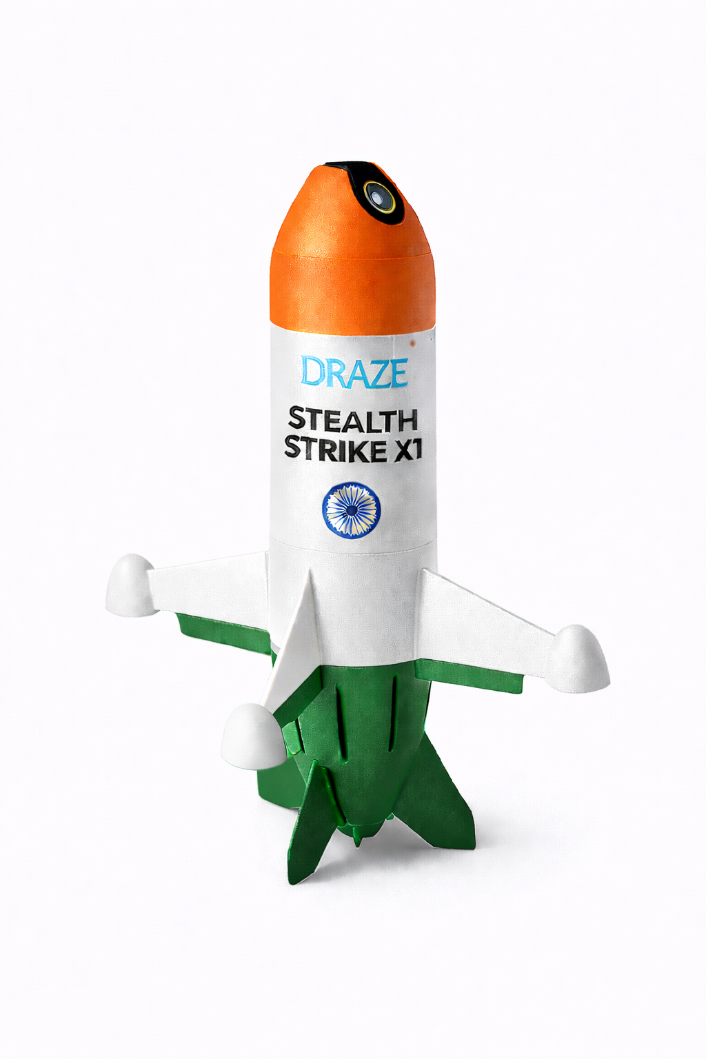 DRAZE Stealth Strike X1 — Made in India Rocket Drone